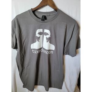 Tuxedomoon    band   t shirt size large asphalt gray